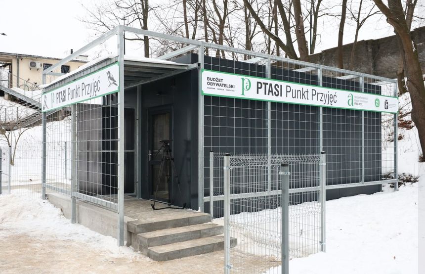 Ptasi Punkt Przyjęć przy warszawskim ZOO