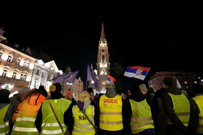 Serbia. Masowe protesty studentów