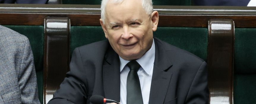 Prezes PiS Jarosław Kaczyński