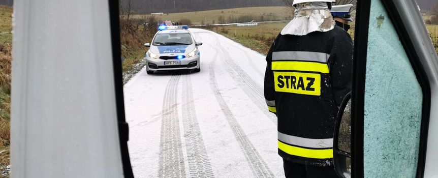 Zima na drogach