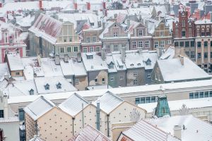 Poznań zimą