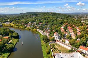 Kraków z lotu ptaka