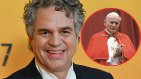 Mark Ruffalo, papież Jan Paweł II