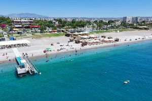 Plaża w Antalyi w Turcji
