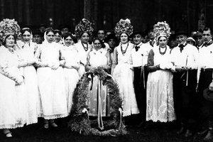 Dożynki w Spale, 1933 rok