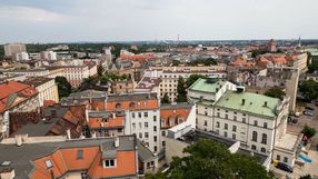 Poznań z lotu ptaka