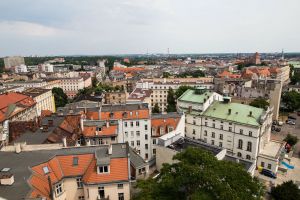 Poznań z lotu ptaka