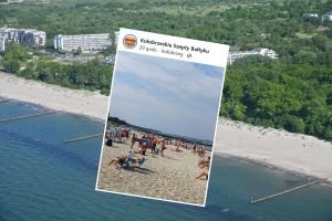 Plaża w Kołobrzegu