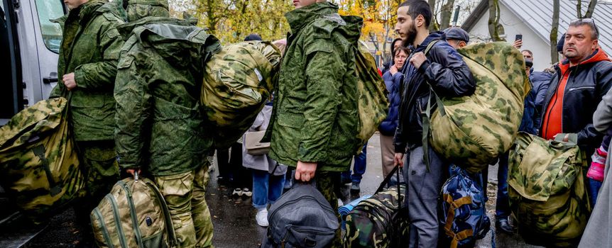Wojna w Ukrainie. Rosja wprowadziła całoroczny pobór