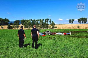 Lipowa. Tragiczny wypadek awionetki