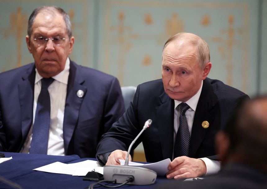 Ławrow i Putin