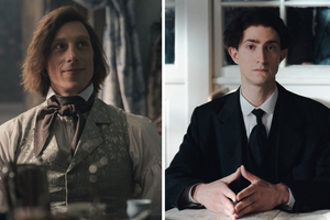 Eryk Kulm jako Fryderyk Chopin i Idan Weiss jako Franz Kafka 