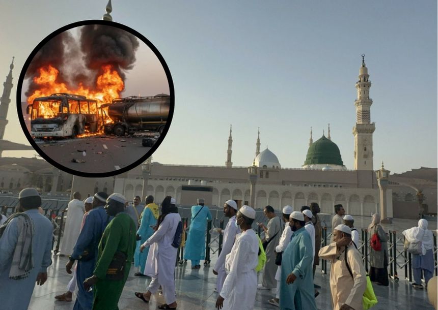 Arabia Saudyjska. 42 pielgrzymów zginęło w pożarze