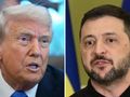 Prezydent USA Donald Trump. Prezydent Ukrainy Wołodymyr Zełenski