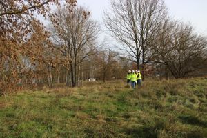 Teren pod budowę nowej szkoły w Biedrusku