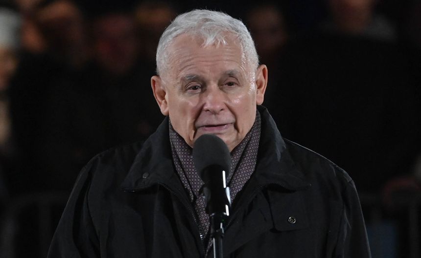 Prezes PiS Jarosław Kaczyński