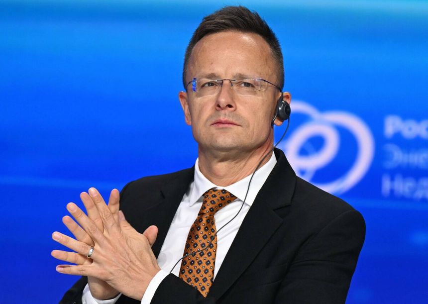 Minister spraw zagranicznych Węgier Peter Szijjarto