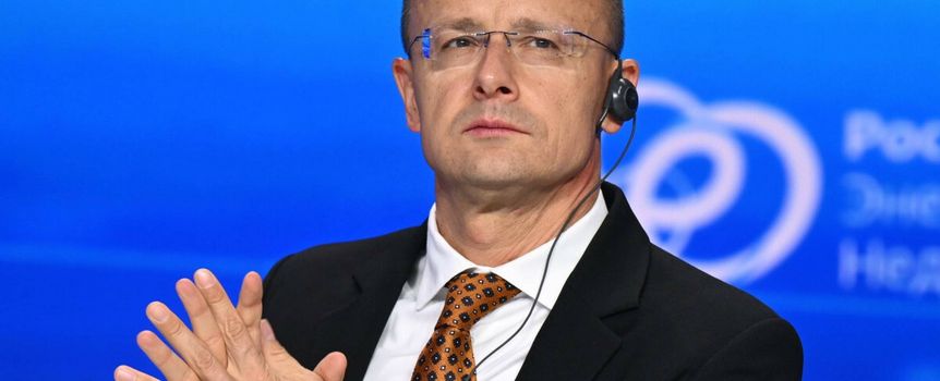 Minister spraw zagranicznych Węgier Peter Szijjarto