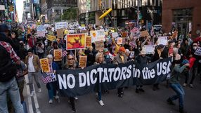 USA. Ogromne protesty pod hasłem "No Kings”