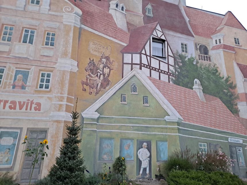 Mural na Śródce w Poznaniu