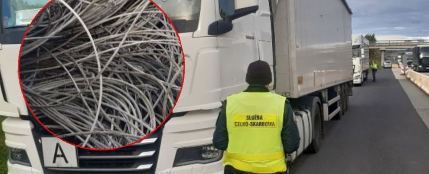 złom wwieziony do Polski