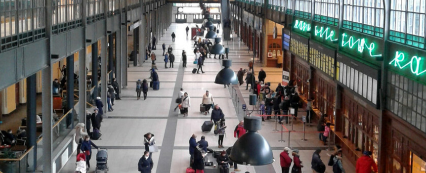 To największy dworzec w kwestii obsługi pasażerów