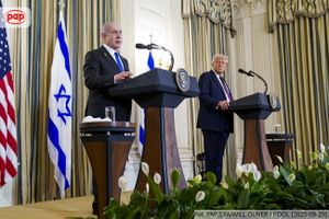 Benjamin Netanyahu, Donald Trump