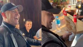 Nawrocki na kebabie