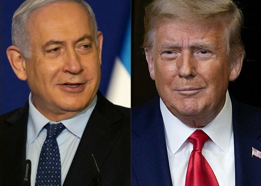 Benjamin Netanjahu, Donald Trump