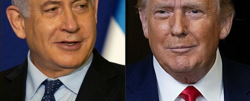 Benjamin Netanjahu, Donald Trump