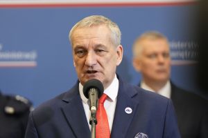Wiceszef MSWiA Wiesław Szczepański