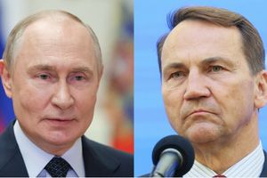 Putin Sikorski