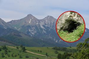 Tatry Bielskie na Słowacji/Jaskinia nad Huczawą