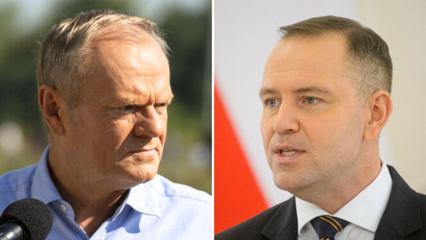 Premier Donald Tusk. Prezydent Karol Nawrocki