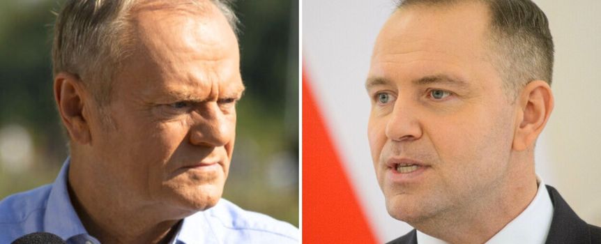Premier Donald Tusk. Prezydent Karol Nawrocki