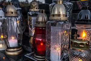 zmierzch na cmentarzu