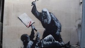 Banksy pokazał nowe dzieło. Mural wkrótce zniknie