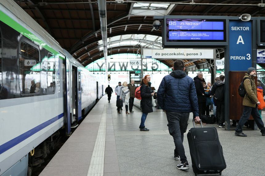 Wrocław dworzec PKP