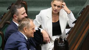 Donald Tusk i Barbara Nowacka