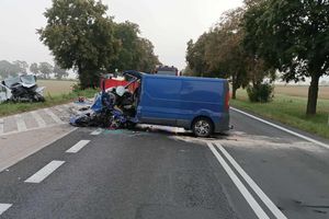 Śmiertelny wypadek na DK24 w okolicy miejscowości Mechnacz