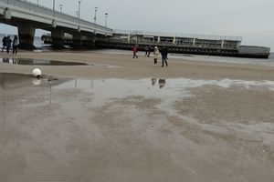 bałtyk się cofnął