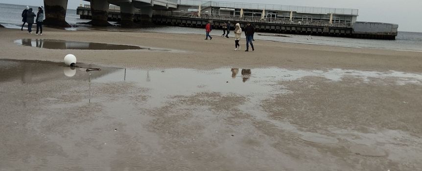 bałtyk się cofnął
