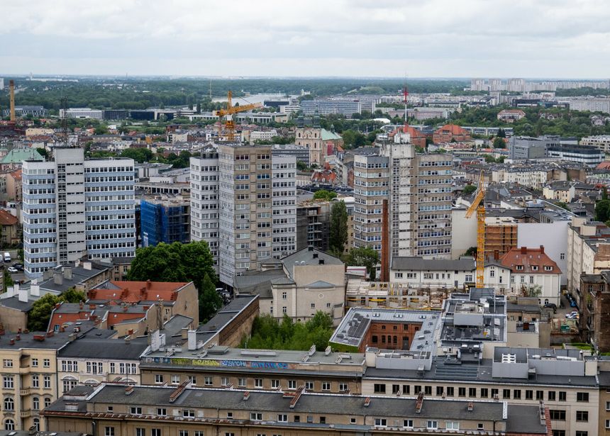 Panorama miasta Poznania