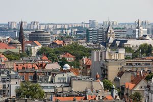 Poznań z lotu ptaka