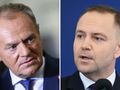Donald Tusk. Karol Nawrocki