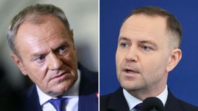 Donald Tusk. Karol Nawrocki
