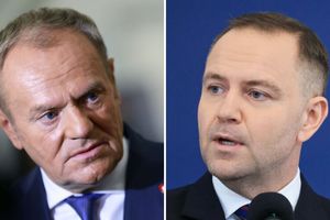 Donald Tusk. Karol Nawrocki