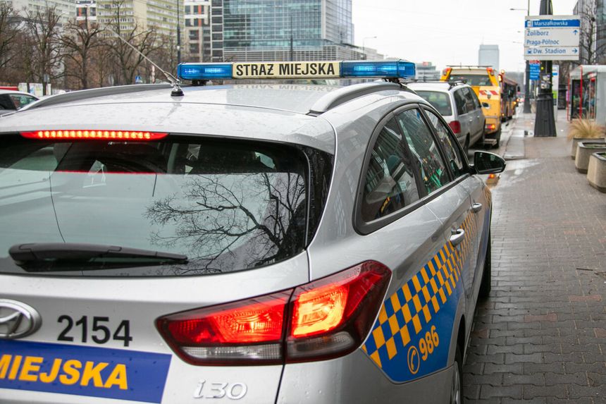 Warszawa. Straż Miejska zatrzymała nożownika