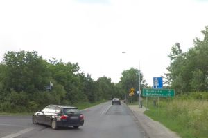Skrzyżowanie ulic Franciszka Jaśkowiaka i Radojewo w Poznaniu