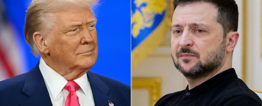 Trump i Zełenski